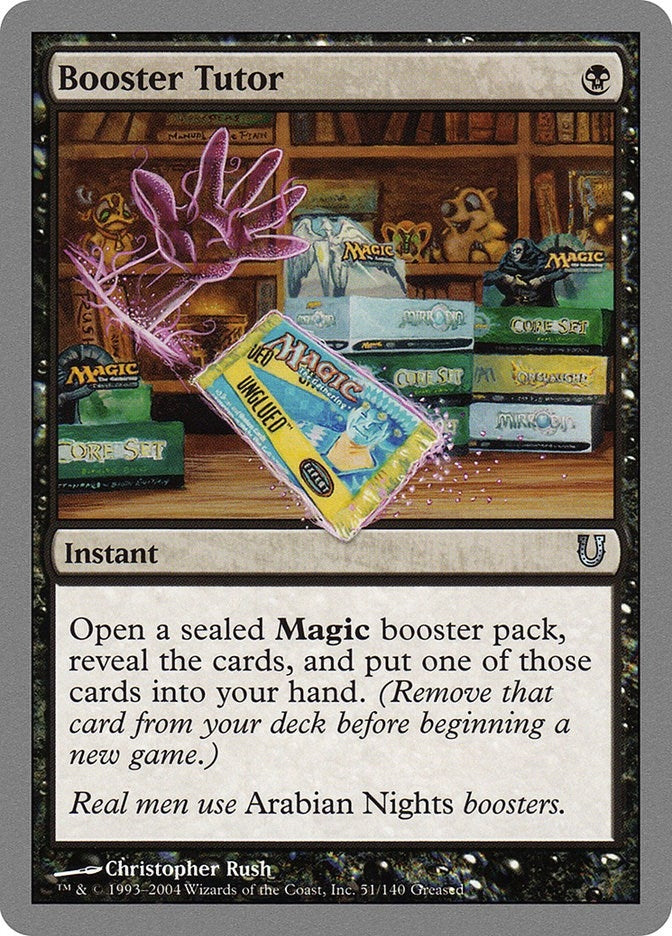 Image for Booster Tutor (51) (UNH) - Magic: The Gathering