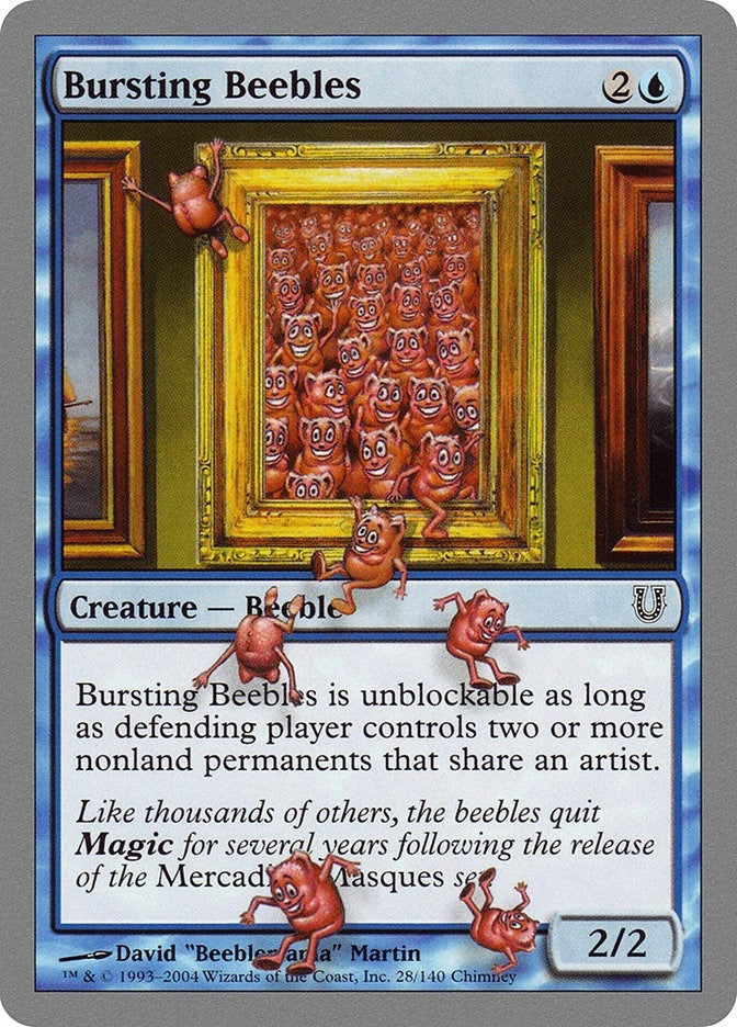 Image for Bursting Beebles (28) (UNH) - Magic: The Gathering