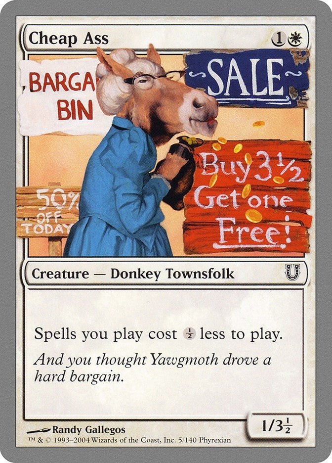 Image for Cheap Ass (5) (UNH) - Magic: The Gathering