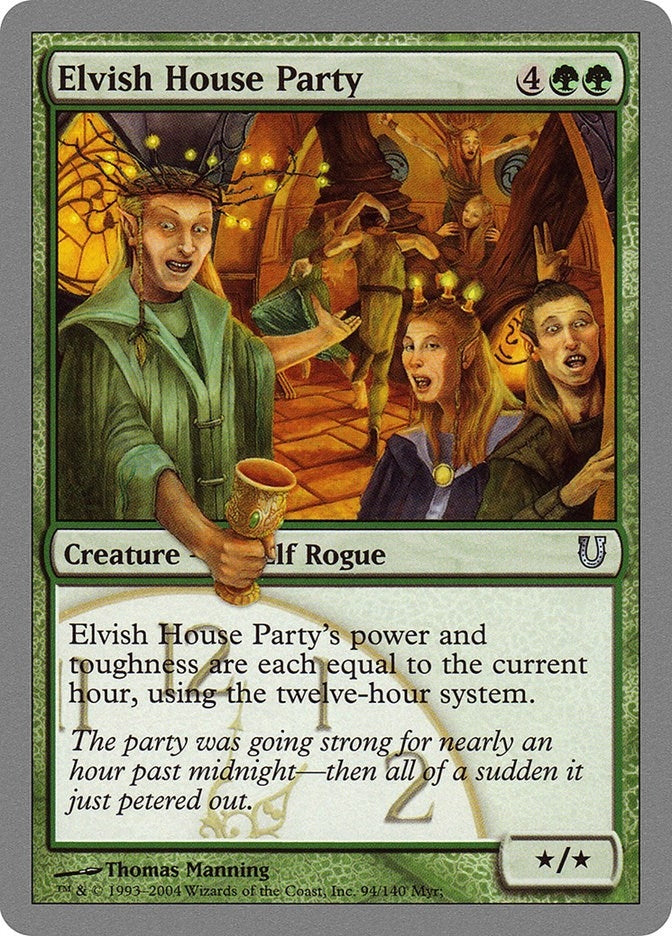 Image for Elvish House Party (94) (UNH) - Magic: The Gathering