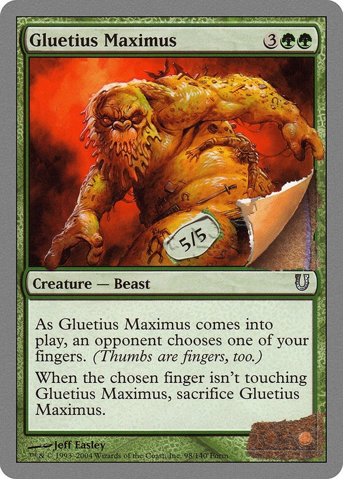 Image for Gluetius Maximus (98) (UNH) - Magic: The Gathering