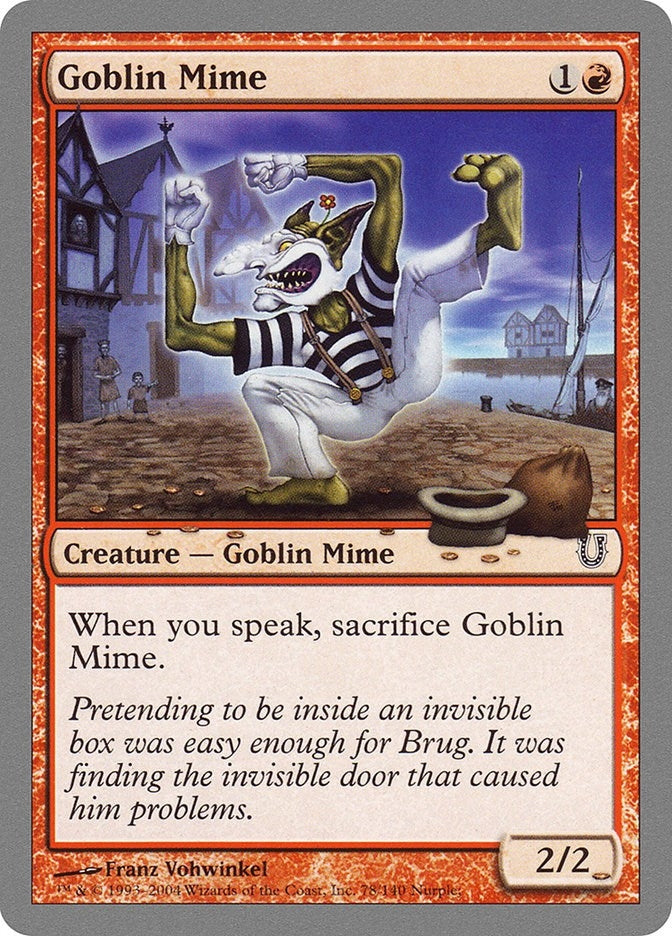 Image for Goblin Mime (78) (UNH) - Magic: The Gathering
