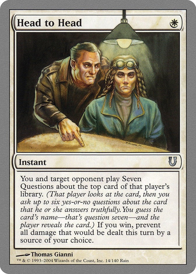 Image for Head to Head (14) (UNH) - Magic: The Gathering