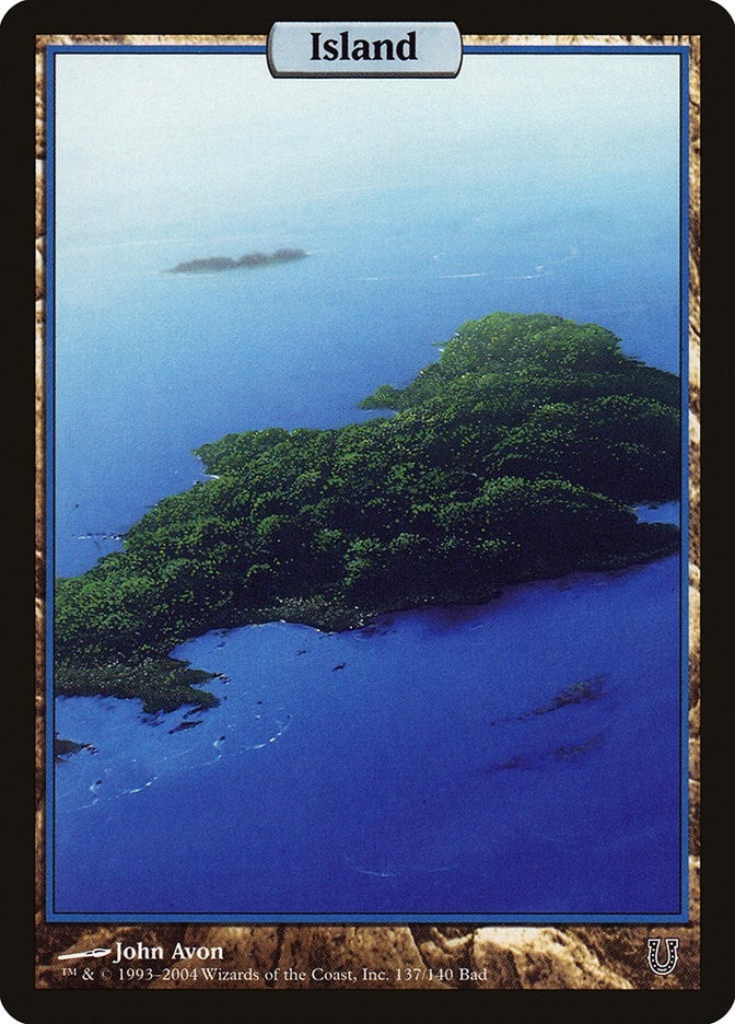Image for Island - Full Art (137) (UNH) - Magic: The Gathering