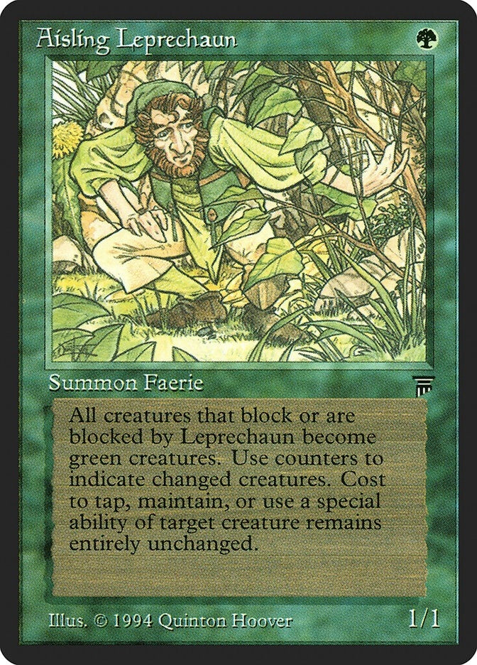 Image for Aisling Leprechaun (LEG) - Magic: The Gathering