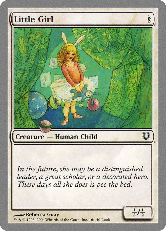 Image for Little Girl (16) (UNH) - Magic: The Gathering