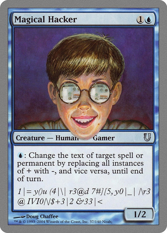 Image for Magical Hacker (37) (UNH) - Magic: The Gathering