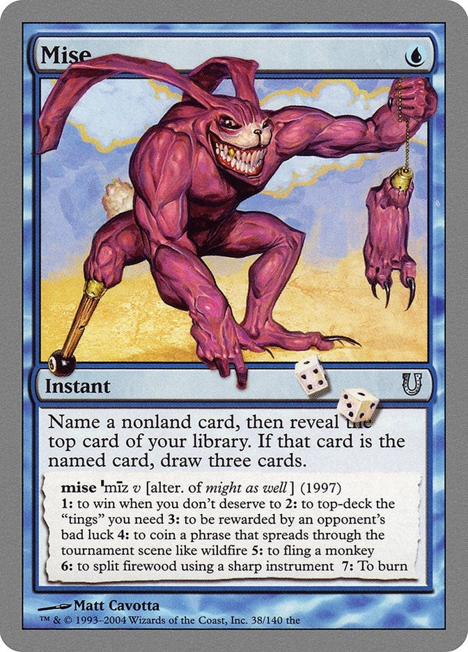 Image for Mise (38) (UNH) - Magic: The Gathering
