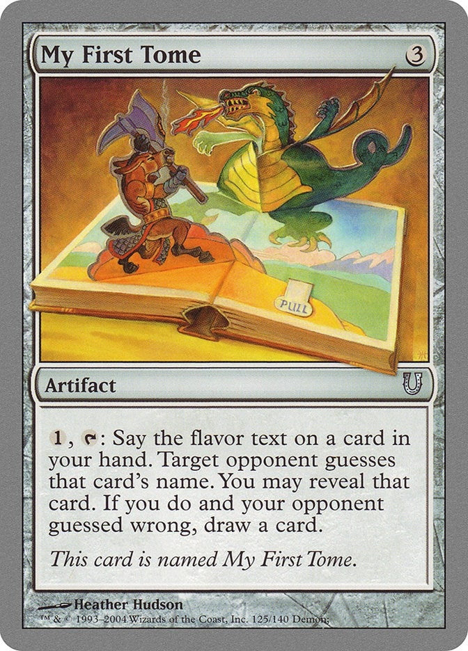 Image for My First Tome (125) (UNH) - Magic: The Gathering