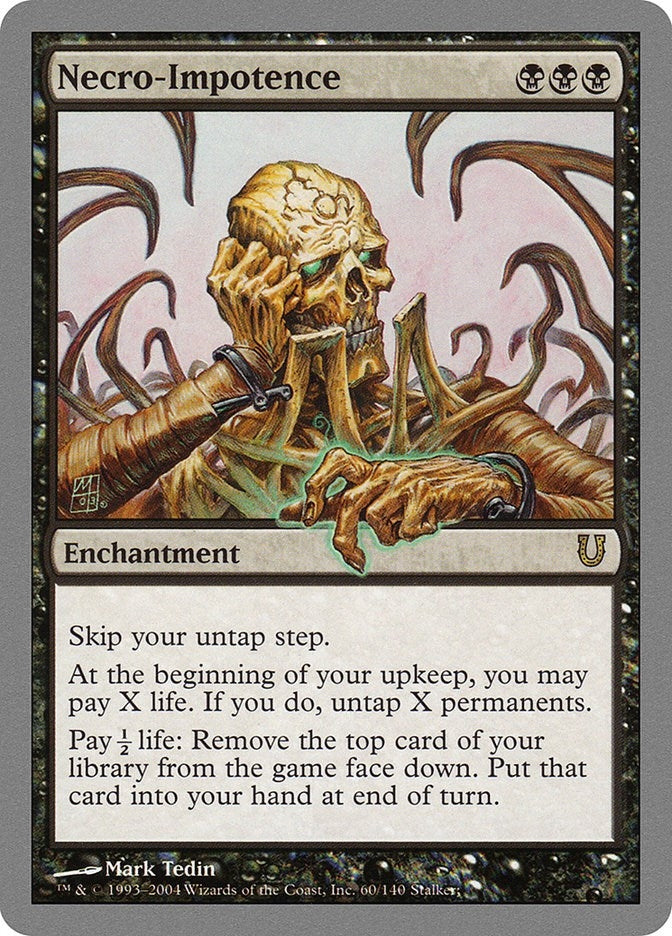 Image for Necro-Impotence (60) (UNH) - Magic: The Gathering