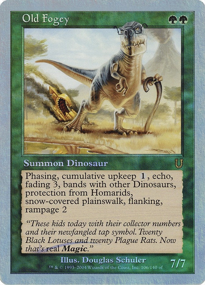 Image for Old Fogey (106) (UNH) - Magic: The Gathering