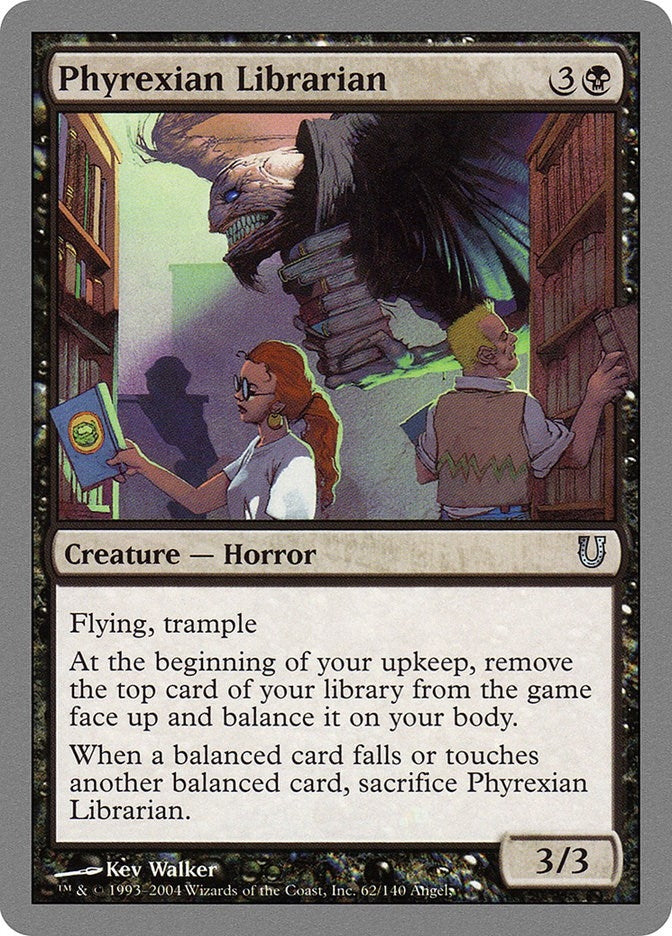 Image for Phyrexian Librarian (62) (UNH) - Magic: The Gathering