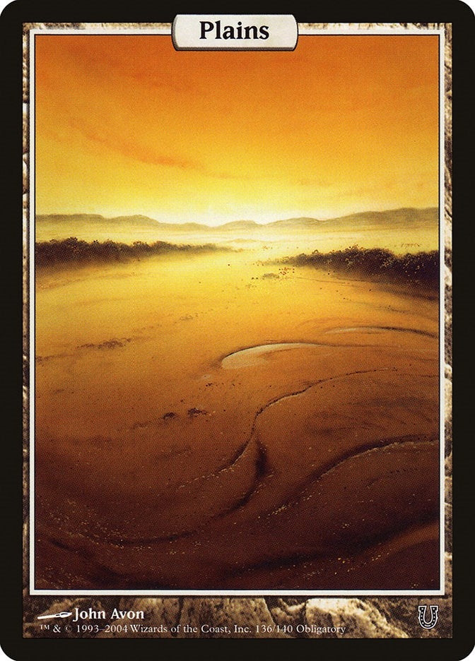 Image for Plains - Full Art (136) (UNH) - Magic: The Gathering