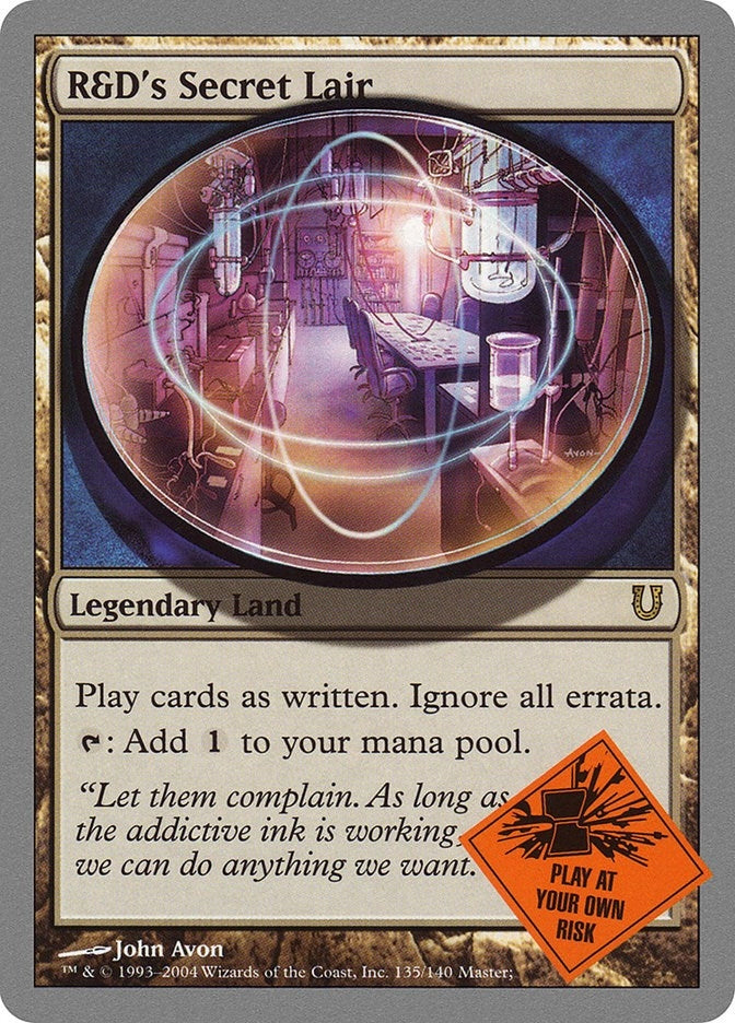 Image for R&D's Secret Lair (135) (UNH) - Magic: The Gathering