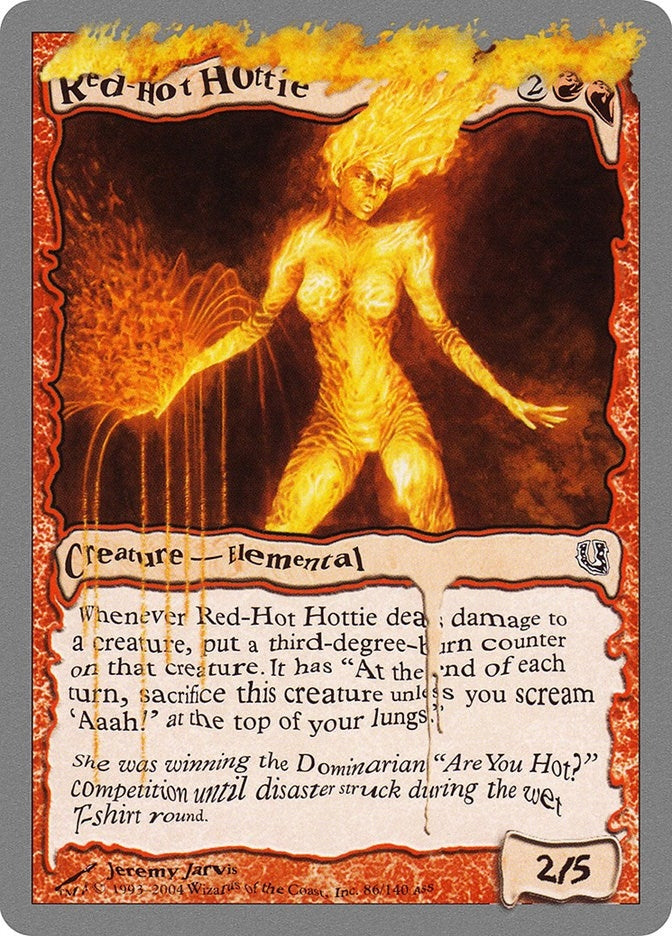 Image for Red-Hot Hottie (86) (UNH) - Magic: The Gathering