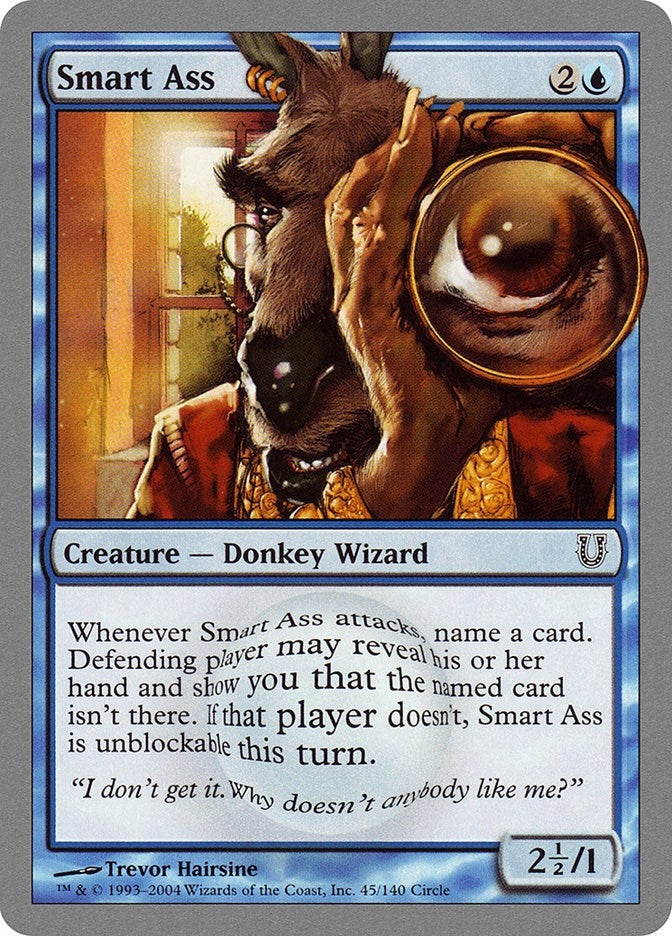 Image for Smart Ass (45) (UNH) - Magic: The Gathering