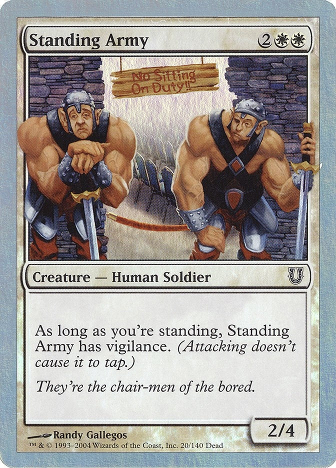 Image for Standing Army (20) (UNH) - Magic: The Gathering