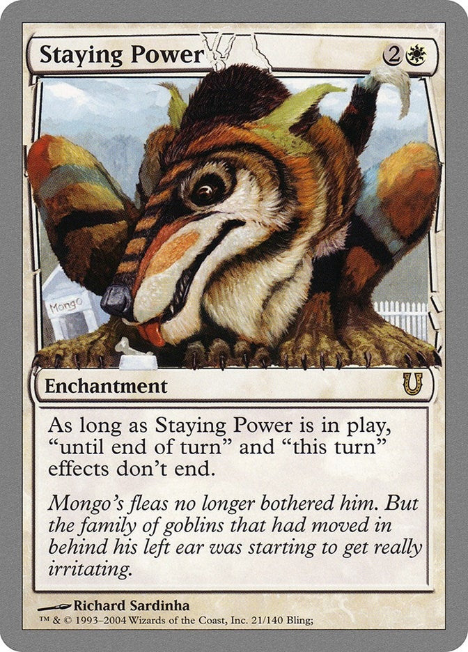 Image for Staying Power (21) (UNH) - Magic: The Gathering