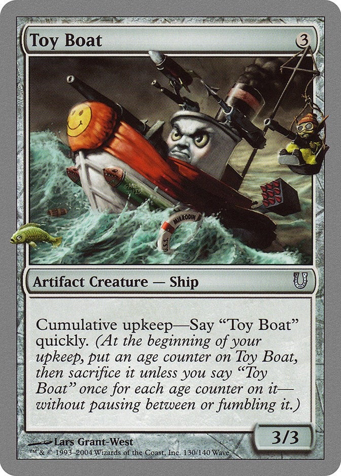 Image for Toy Boat (130) (UNH) - Magic: The Gathering
