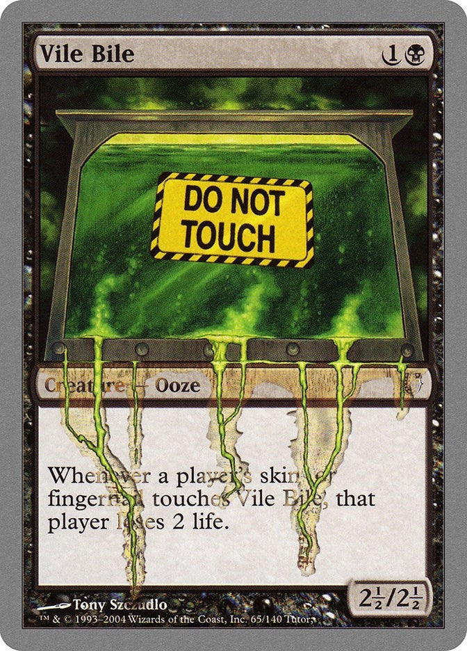Image for Vile Bile (65) (UNH) - Magic: The Gathering