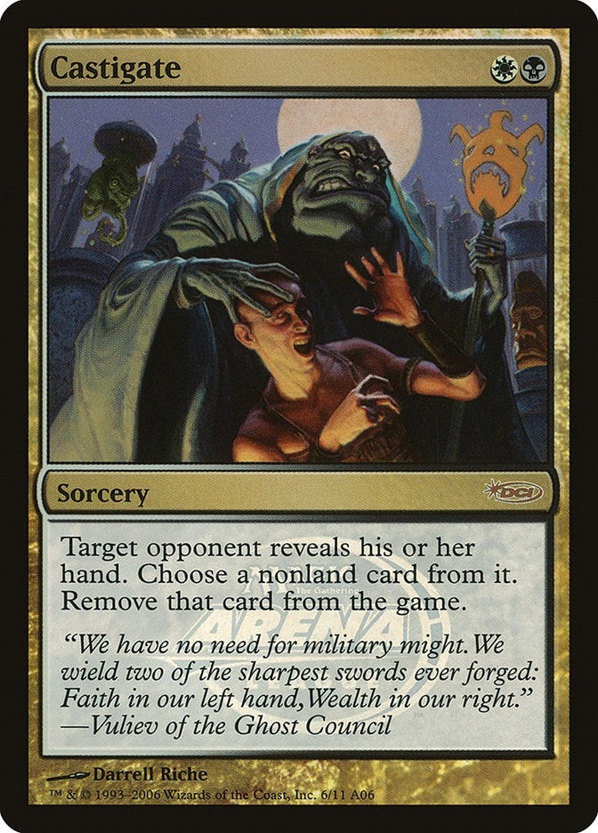 Image for Castigate (6) (ARENA) - Magic: The Gathering