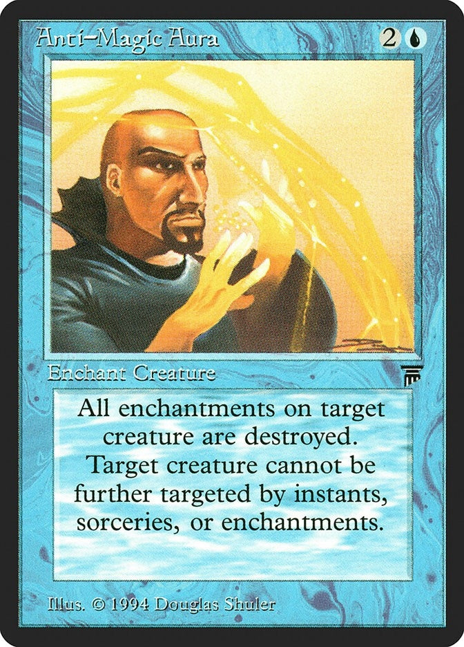 Image for Anti-Magic Aura (LEG) - Magic: The Gathering