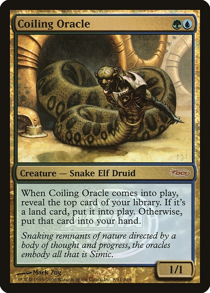 Image for Coiling Oracle (8) (ARENA) - Magic: The Gathering