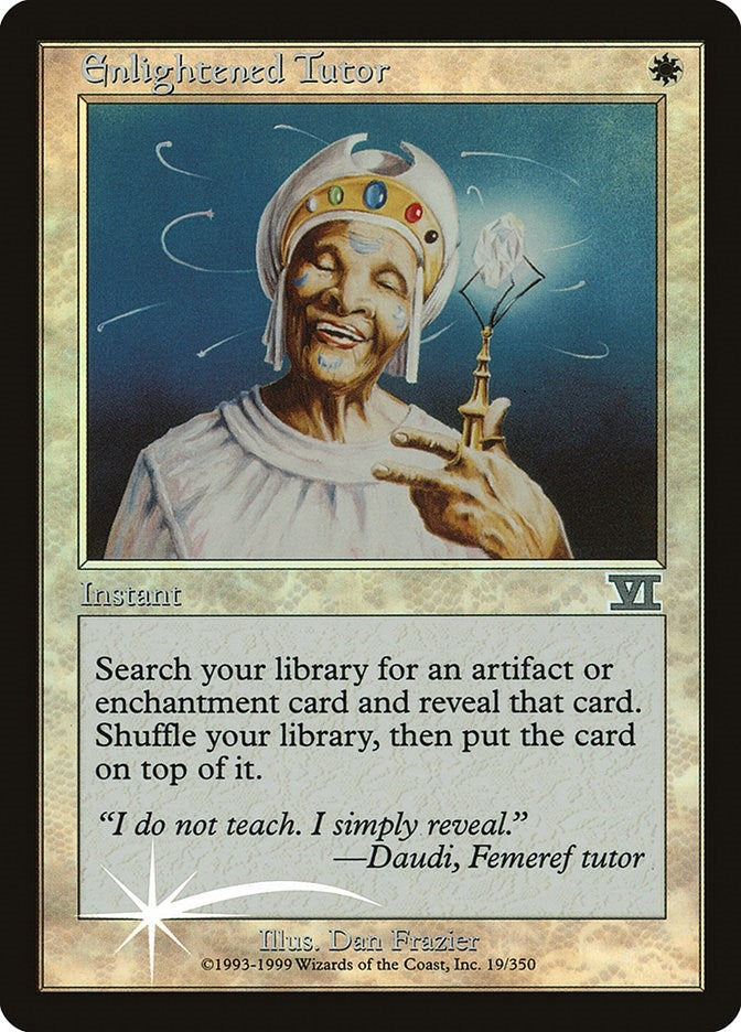 Image for Enlightened Tutor (19) (ARENA) - Magic: The Gathering