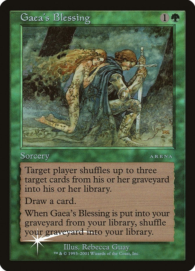 Image for Gaea's Blessing (ARENA) - Magic: The Gathering