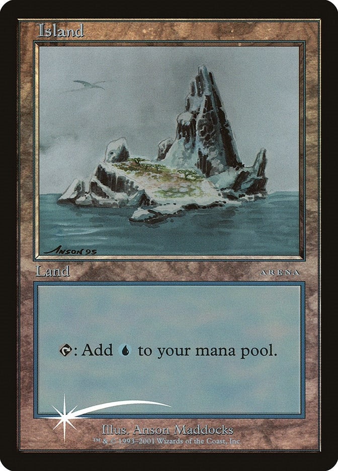 Image for Island (2001) (ARENA) - Magic: The Gathering