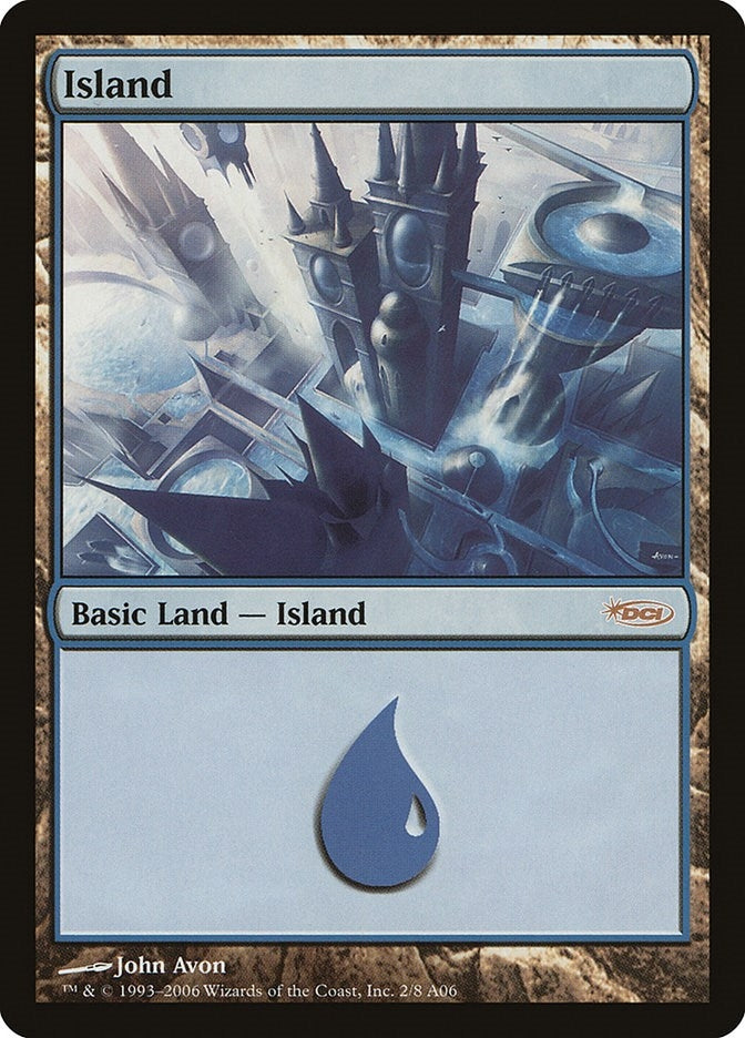 Image for Island (2006) (2) (ARENA) - Magic: The Gathering