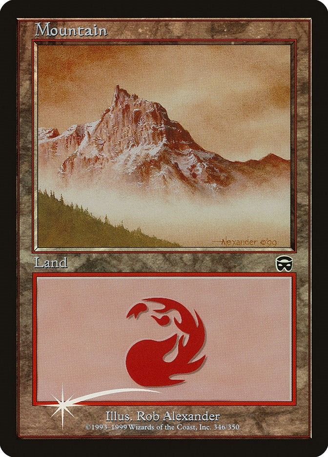 Image for Mountain (2000) (346) (ARENA) - Magic: The Gathering