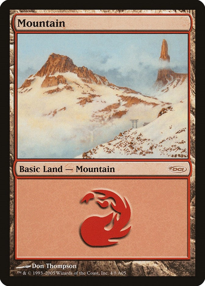 Image for Mountain (2005) (4) (ARENA) - Magic: The Gathering