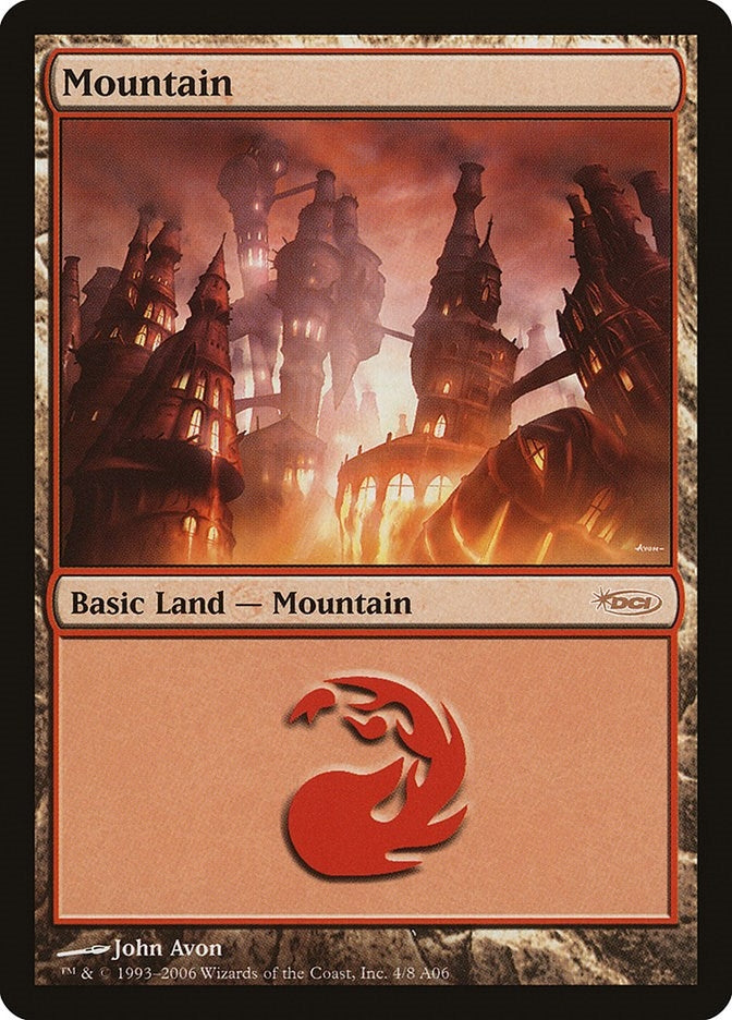 Image for Mountain (2006) (4) (ARENA) - Magic: The Gathering