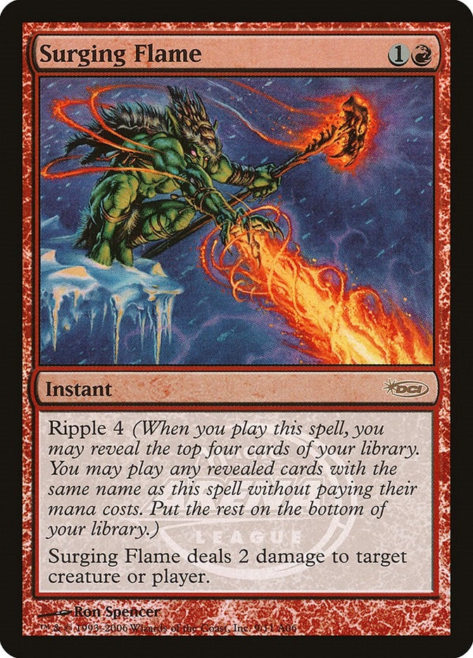 Image for Surging Flame (9) (ARENA) - Magic: The Gathering