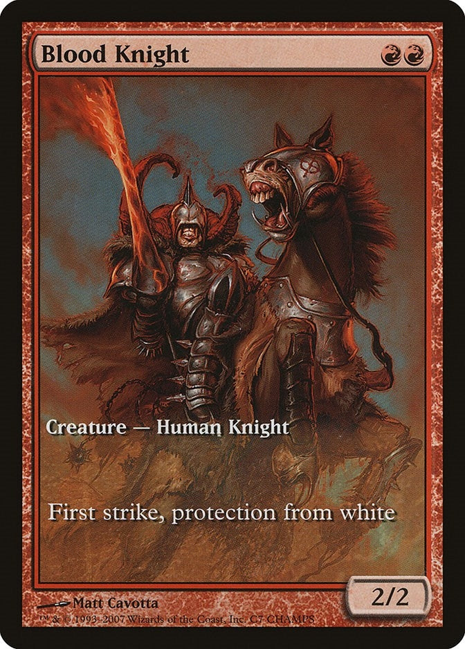 Image for Blood Knight (7) (CHAMPS) - Magic: The Gathering
