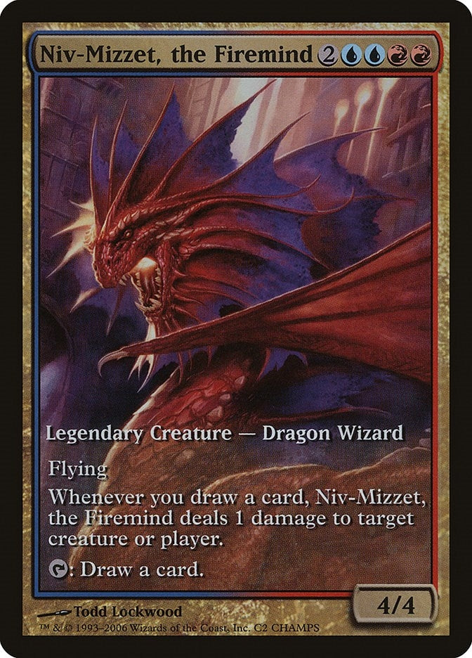Image for Niv-Mizzet, the Firemind (2) (CHAMPS) - Magic: The Gathering