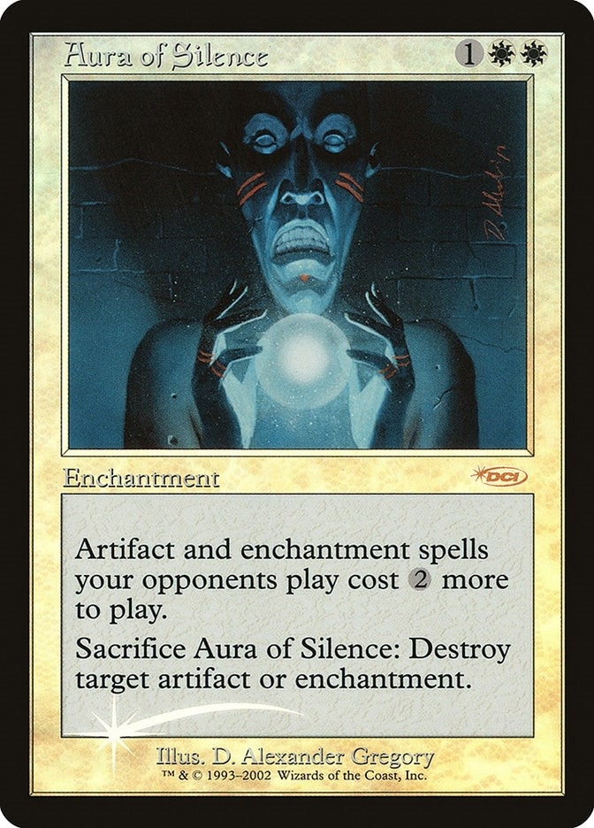 Image for Aura of Silence (FNM) - Magic: The Gathering