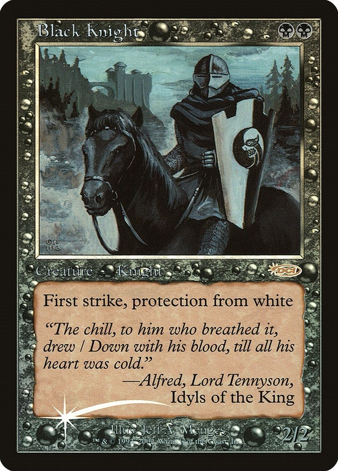 Image for Black Knight (FNM) - Magic: The Gathering