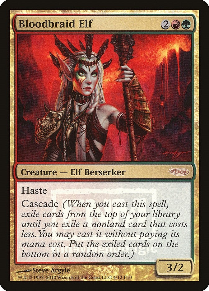 Image for Bloodbraid Elf (4) (FNM) - Magic: The Gathering