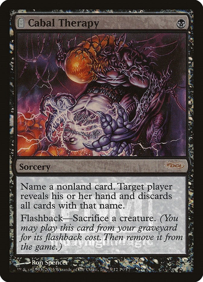 Image for Cabal Therapy (5) (FNM) - Magic: The Gathering