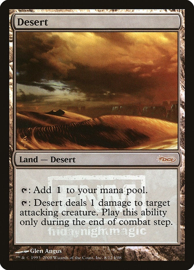 Image for Desert (8) (FNM) - Magic: The Gathering