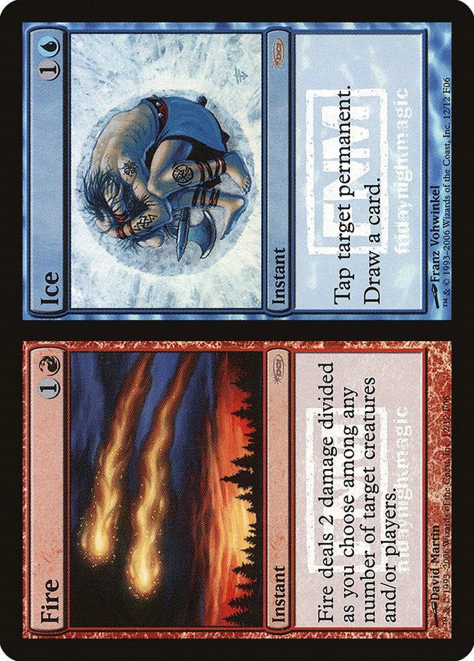 Image for Fire // Ice (12) (FNM) - Magic: The Gathering
