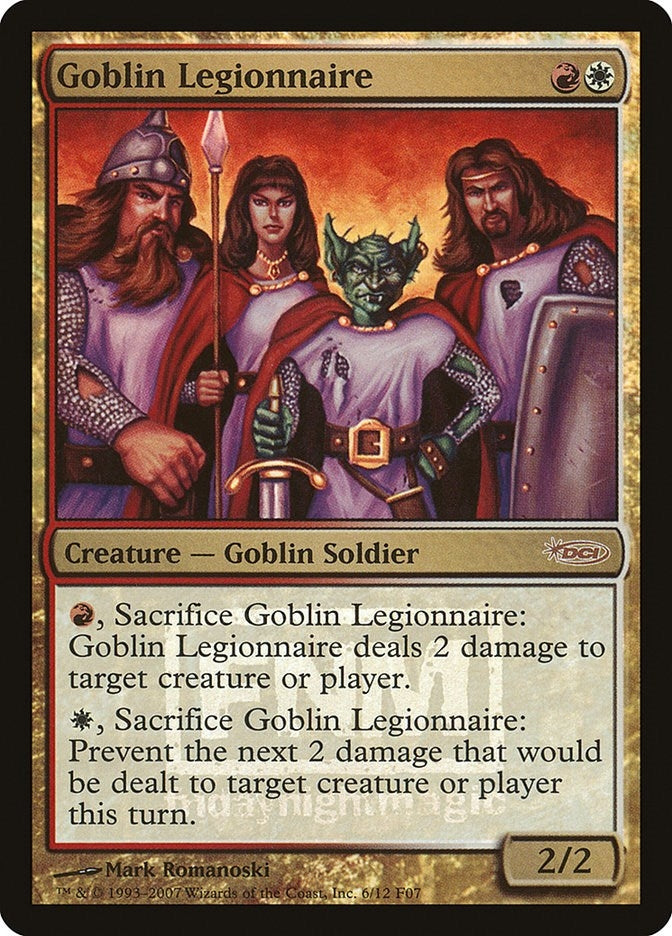 Image for Goblin Legionnaire (6) (FNM) - Magic: The Gathering