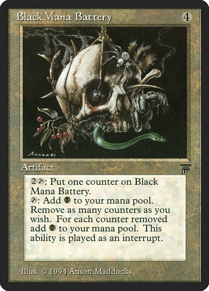 Image for Black Mana Battery (LEG) - Magic: The Gathering