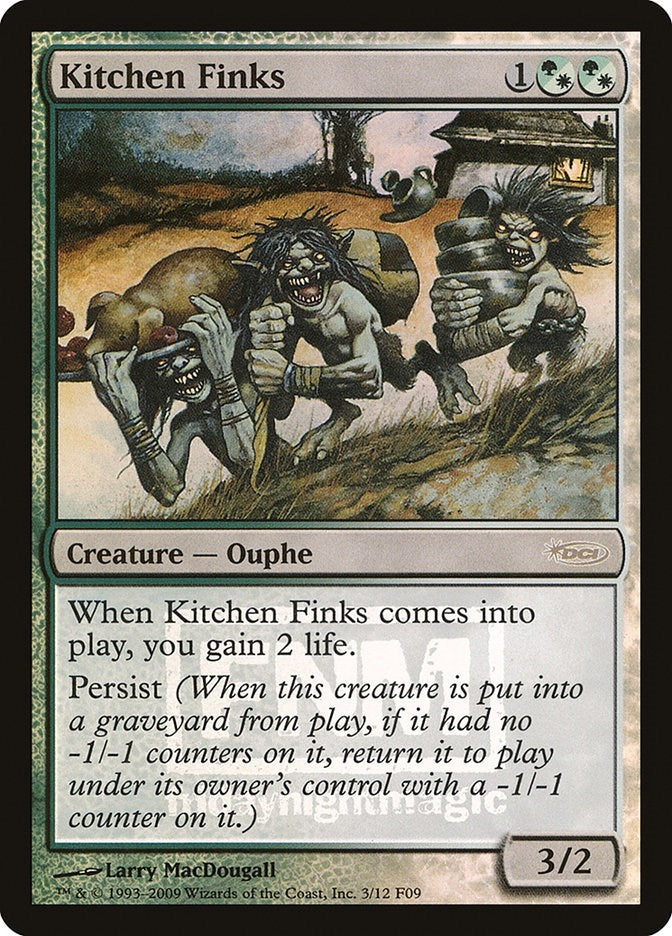 Image for Kitchen Finks (3) (FNM) - Magic: The Gathering