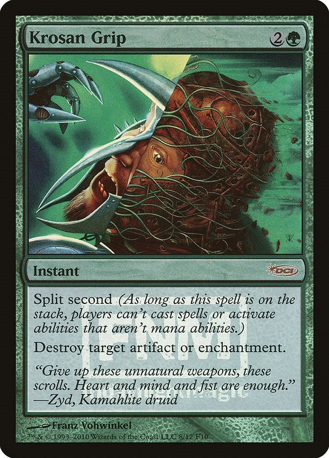 Image for Krosan Grip (8) (FNM) - Magic: The Gathering
