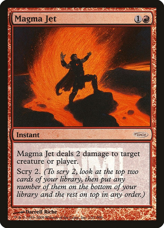Image for Magma Jet (1) (FNM) - Magic: The Gathering
