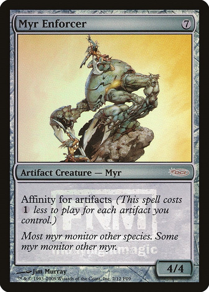 Image for Myr Enforcer (2) (FNM) - Magic: The Gathering