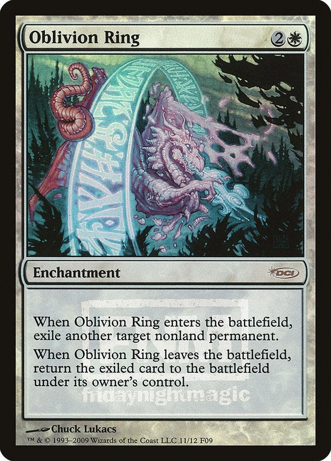 Image for Oblivion Ring (11) (FNM) - Magic: The Gathering